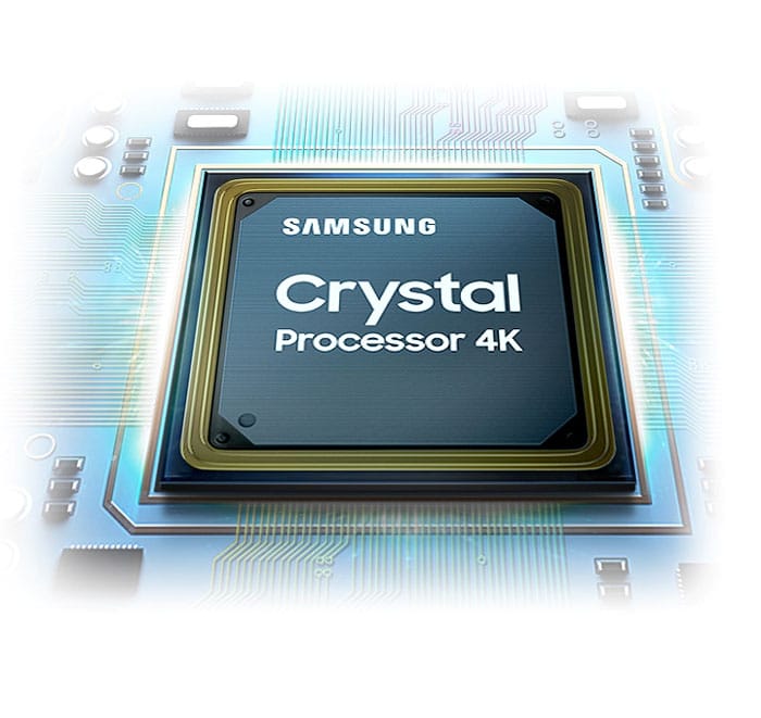 پردازنده پرقدرت Crystal Processor 4K