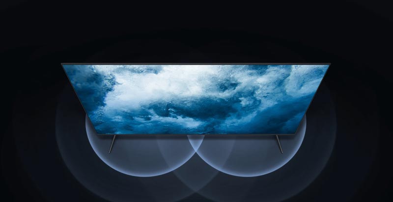 تلویزیون 2022 شیائومی L86M7 از فناوری Dolby Atomos برای افزایش کیفیت صدا و فراگیر ساختن کیفیت مجهز شده است