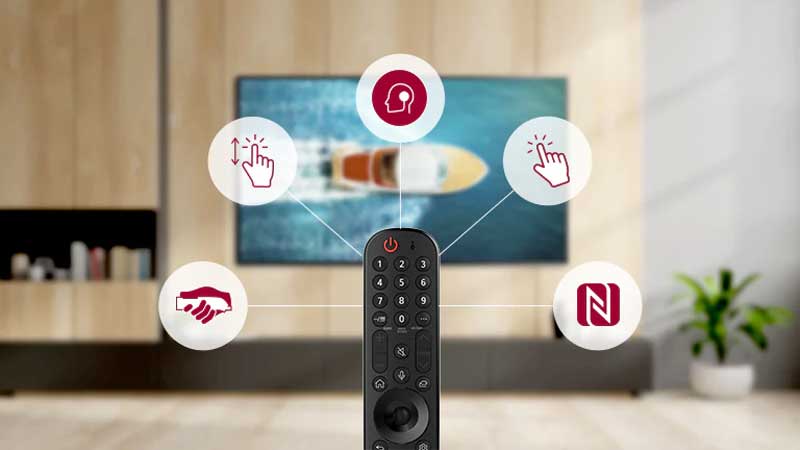 قابلیت اسمارت با فناوری های پیشرفته هوشمند در تلویزیون هوشمند ال جی مدل 65NANO95