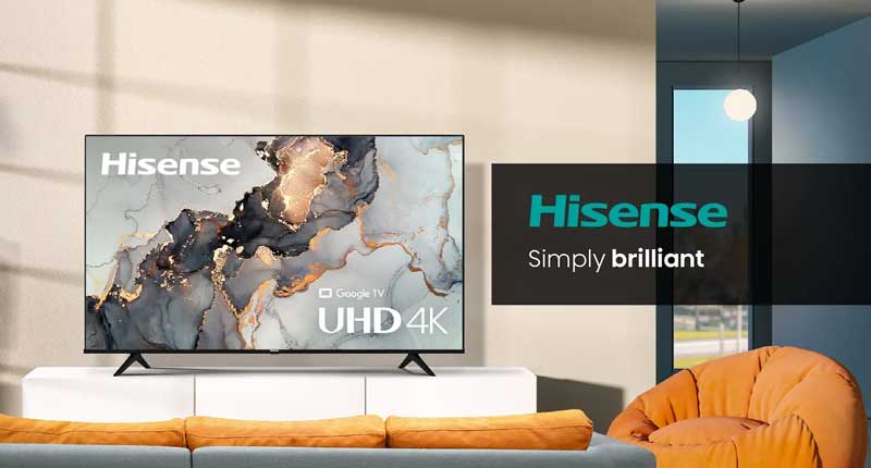 تلویزیون 2022 هایسنس 58 اینچ مدل a61h