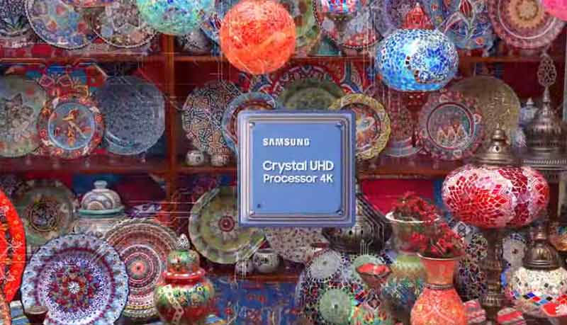 پردازشگر Crystal UHD 4K Processor