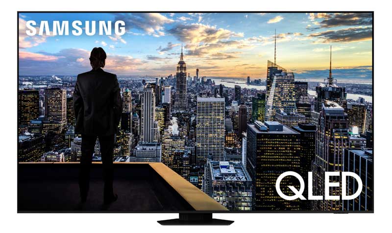 تلویزیون سامسونگ Q80C با طراحی زیبا
