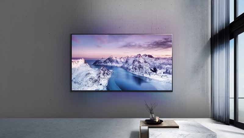 ظاهری زیبا تلویزیون 50 اینچ ال جی UR73006