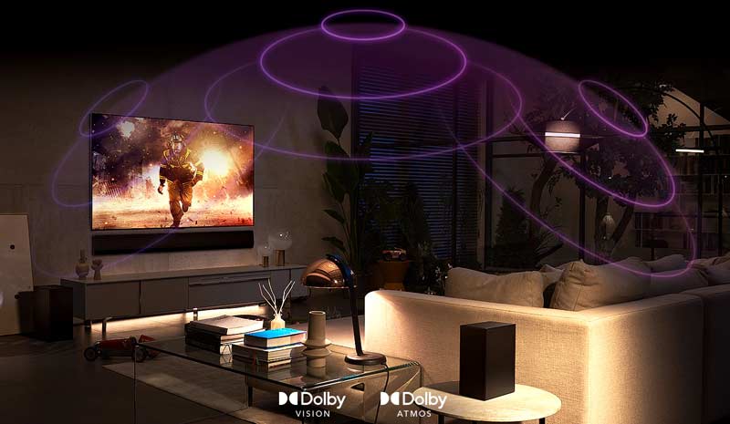 فناوری Dolby Atmos و Dolby Vision در 55A3